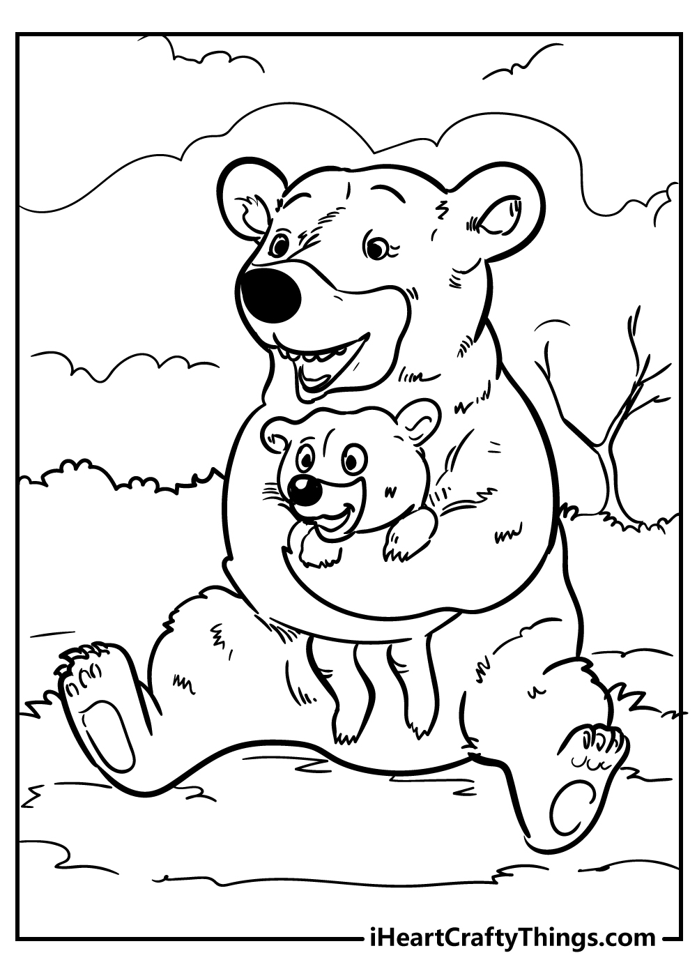 Bear Coloring Pages (Updated 2023)