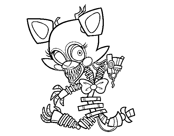 Five Nights at Freddy's coloring page ...
