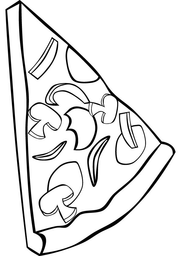Pizza Coloring Pages - GetColoringPages.com