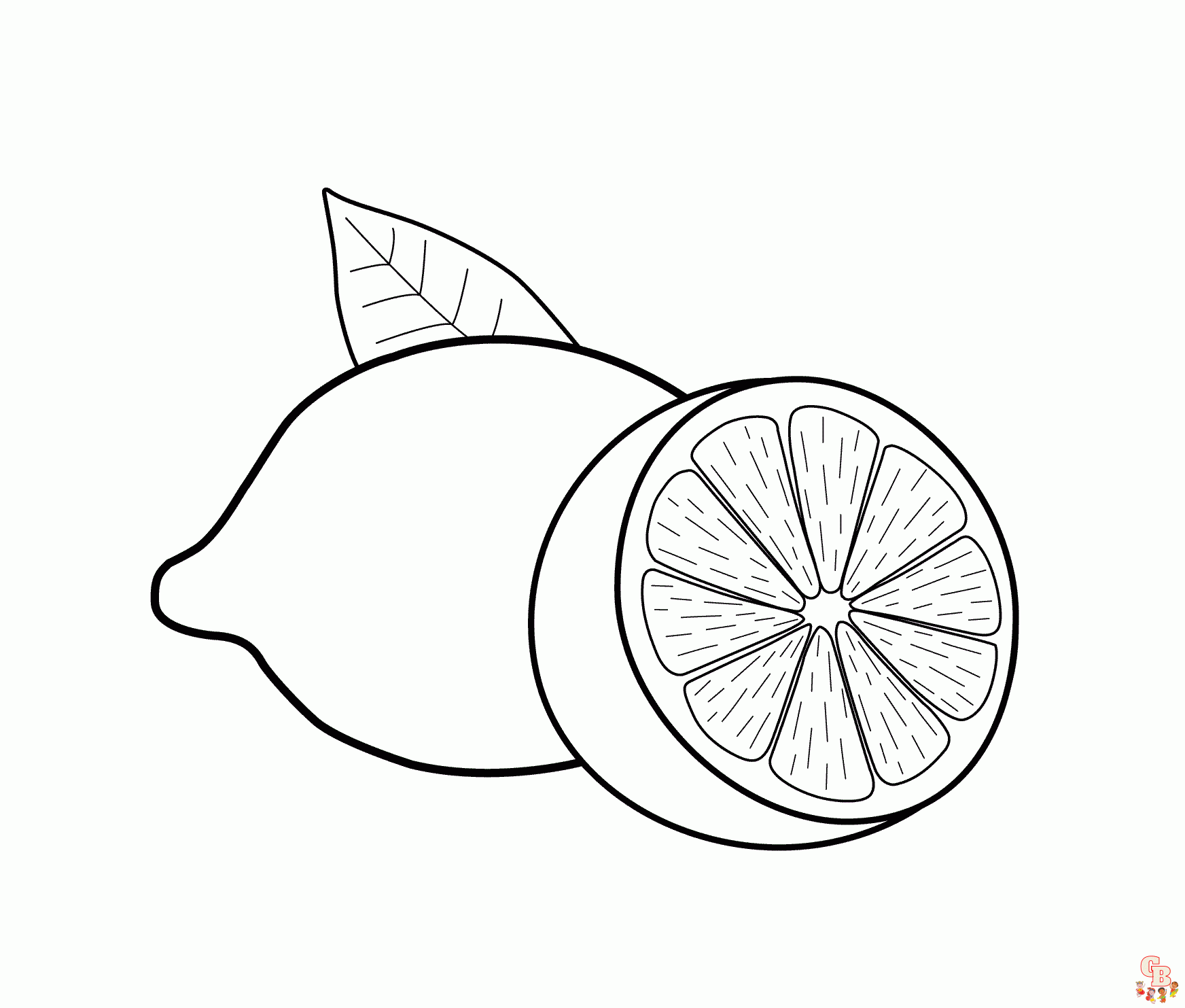 Lemon Coloring Pages: Actividades de arte refrescantes y divertidas para  niños