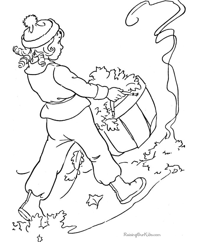 Tree Leaf Coloring Pages!