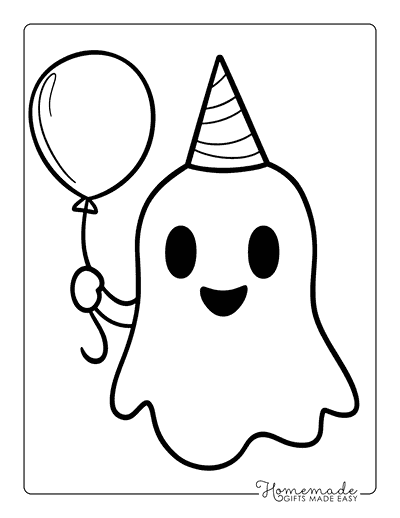 20+ Free Ghost Coloring Pages for Kids ...