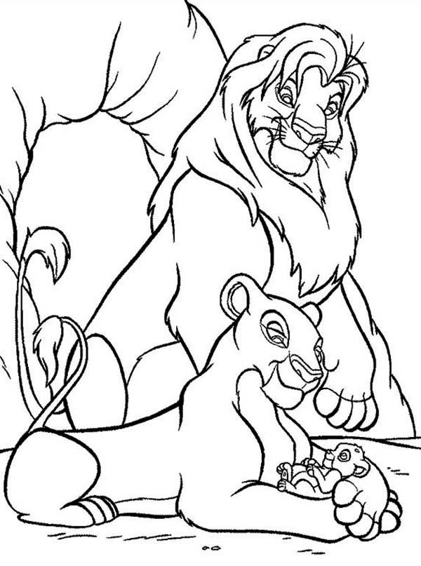 Big Simba Coloring Pages - Coloring Pages For All Ages