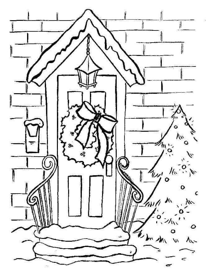 Door Coloring Pages - Free Printable Coloring Pages for Kids