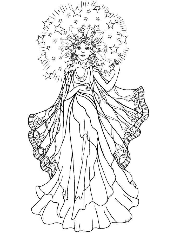 Download Free Angel Coloring Sheets - Pa-g.co