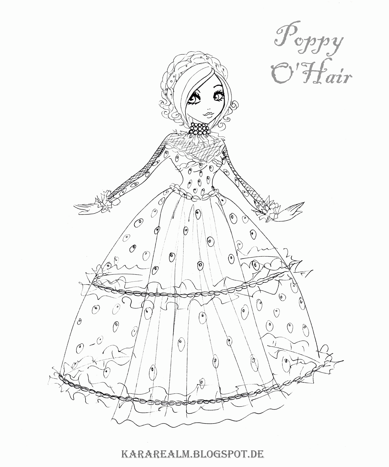 13 Pics of Duchess Swan Ever After High Coloring Pages - Duchess ...