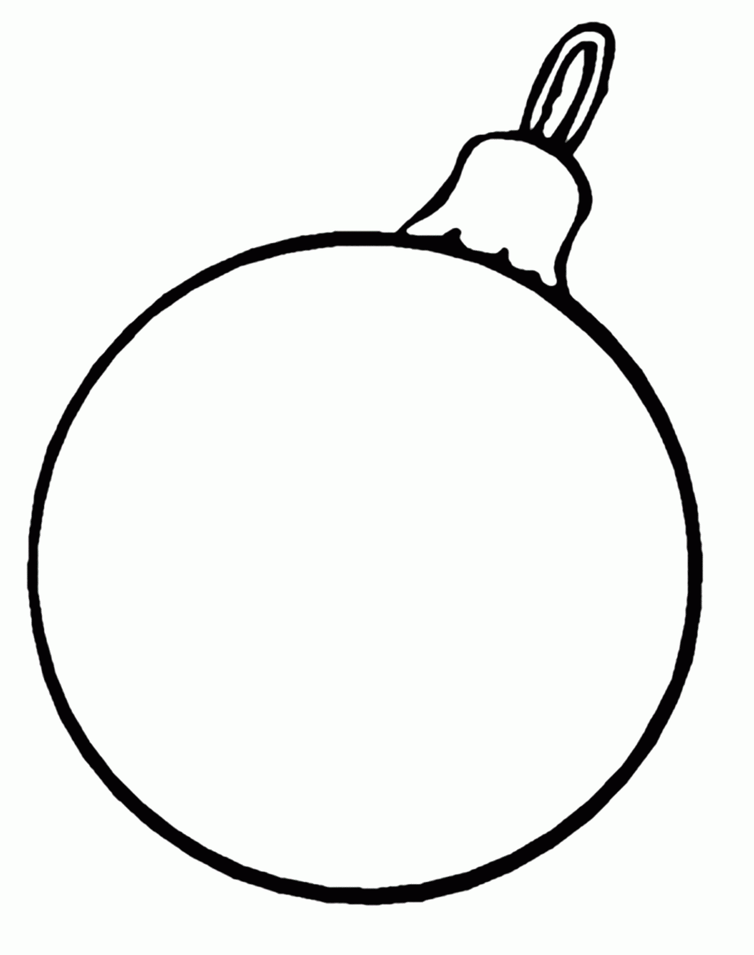 Printable Coloring Pages Christmas Ornament | Christmas Coloring ...