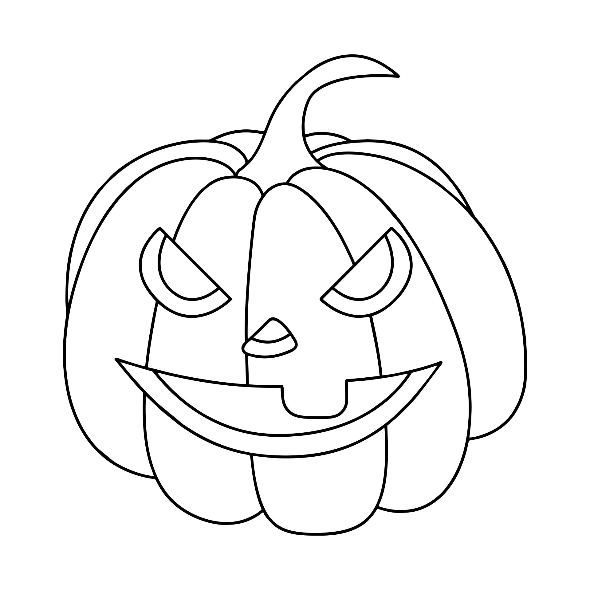 15 Best Pumpkin Halloween Mask Templates Printable - printablee.com