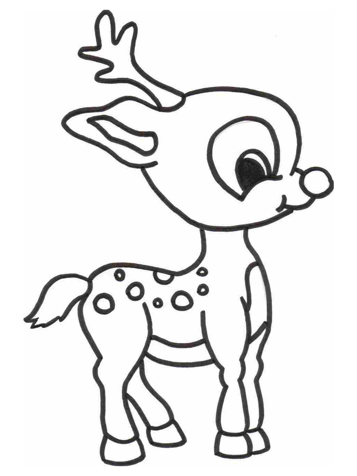 Easy Coloring Pages For Kids Of Animals - 123 Free Coloring Pages
