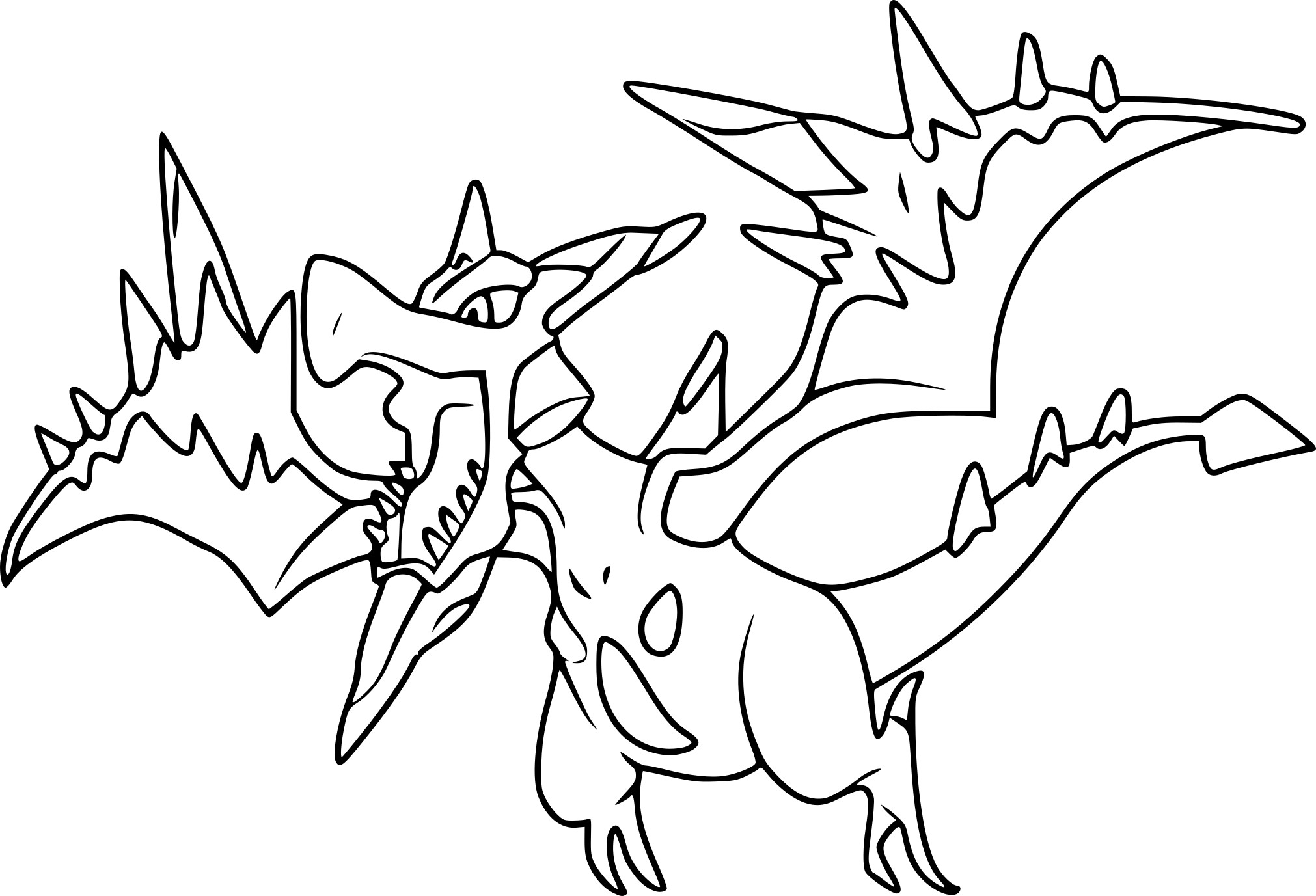 Gyarados Coloring Pages - Coloring Pages 2019