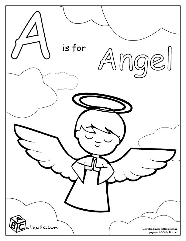 Catholic coloring pages for kids free