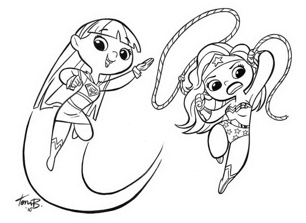 Supergirl Coloring Page | Free Coloring Pages on Masivy World