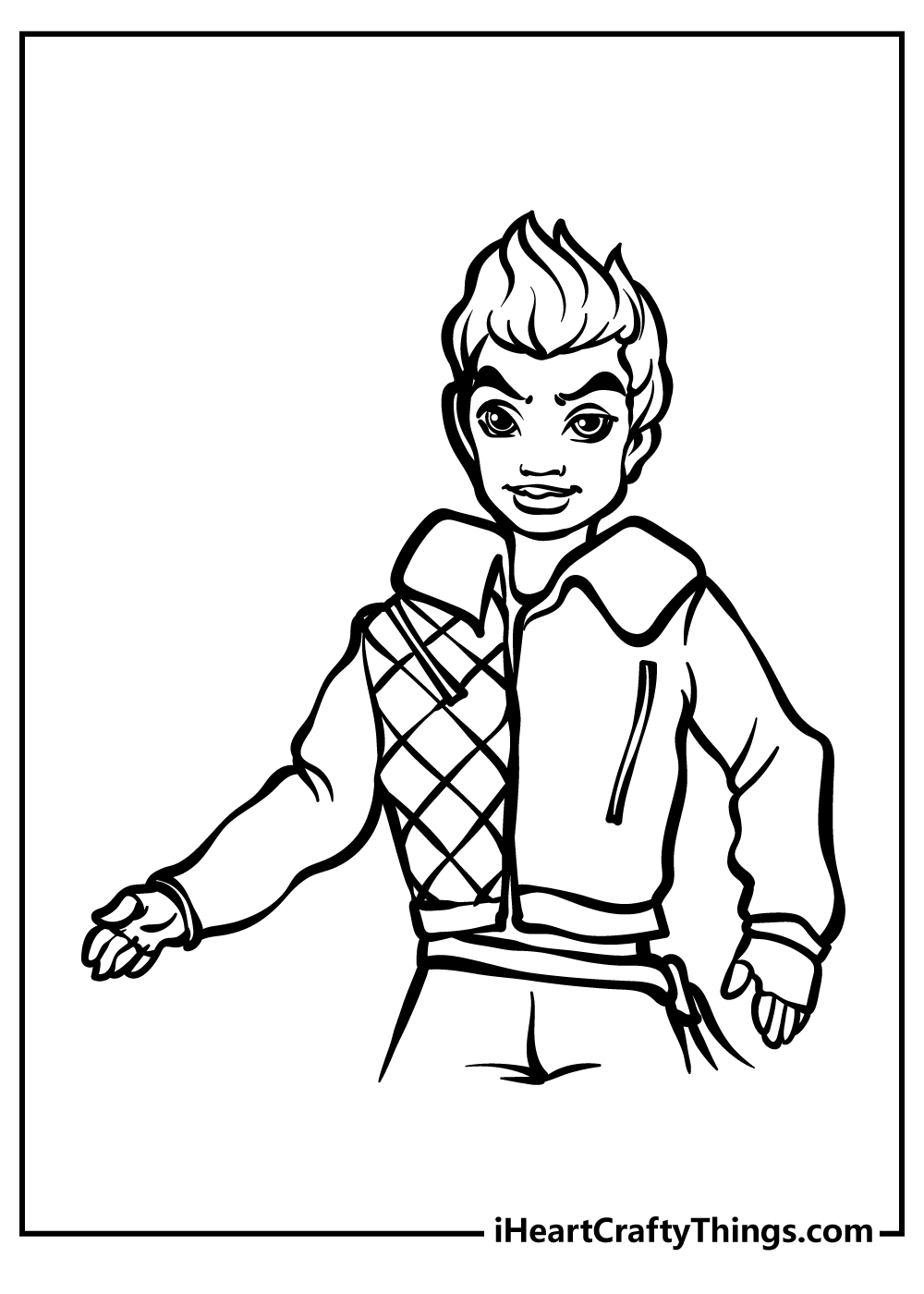 Printable Descendants Coloring Pages (Updated 2023)