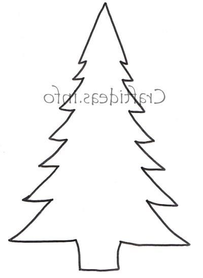 Printable Christmas Trees Patterns - DIY Christmas Decore