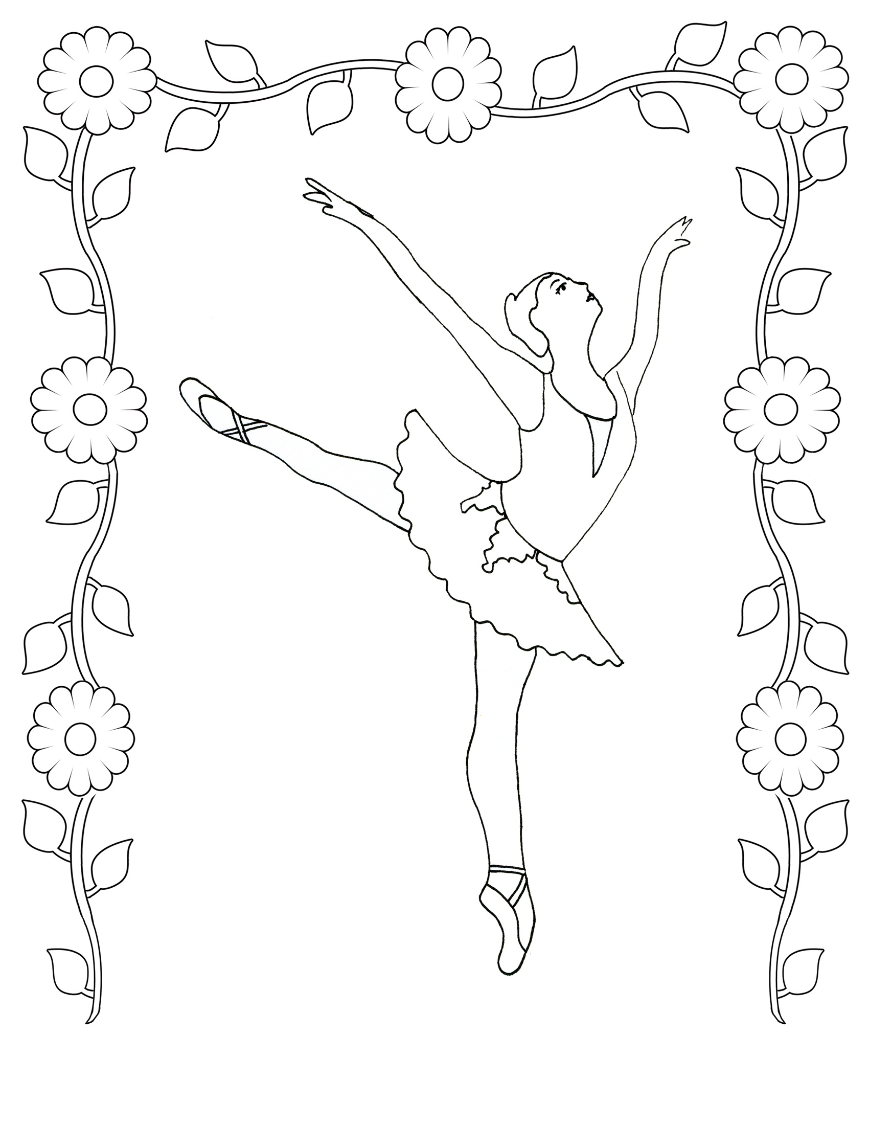 Dance Coloring Pages - Best Coloring Pages For Kids