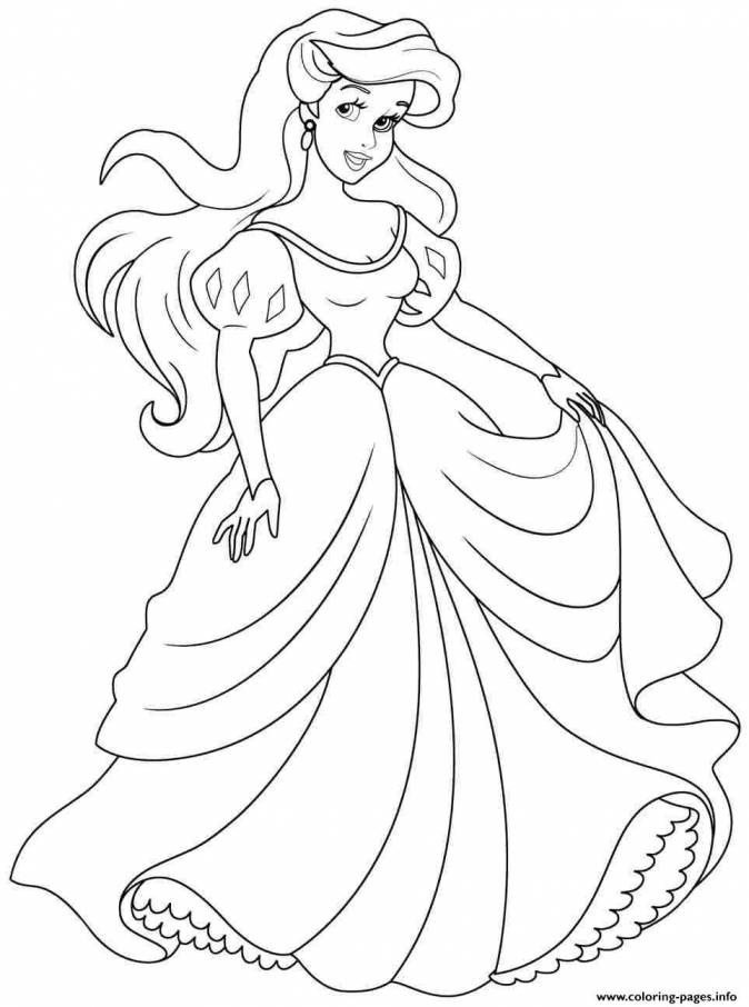 15+ Ariel Princes Coloring Page - Drawingcoloring.net