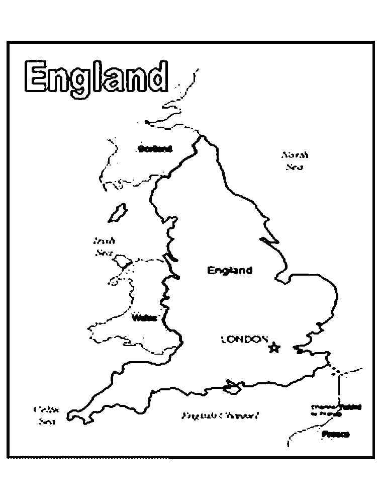 England coloring pages