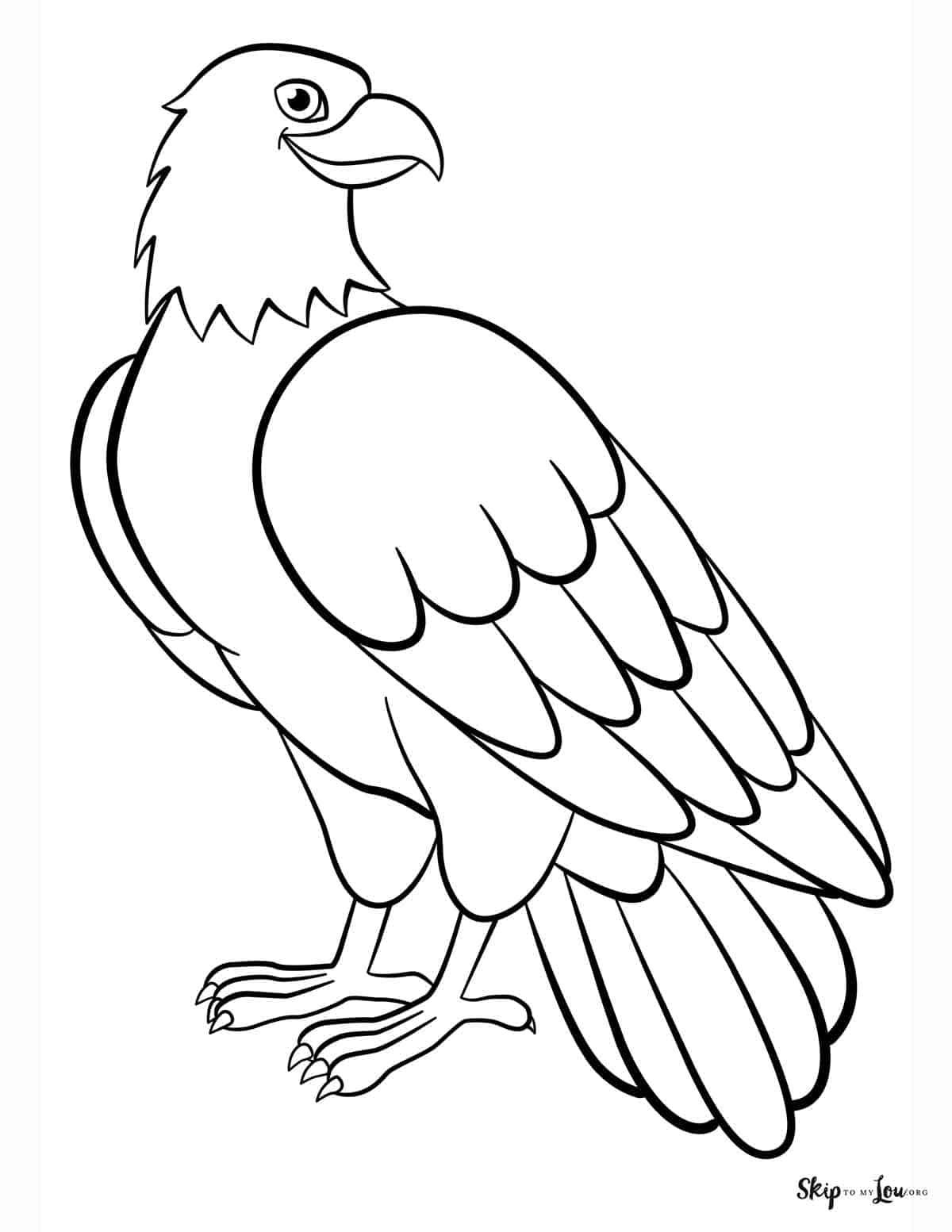 Bald Eagle Coloring Pages | Skip To My Lou