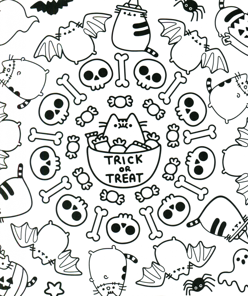 Cute Halloween Coloring Pages - Best ...