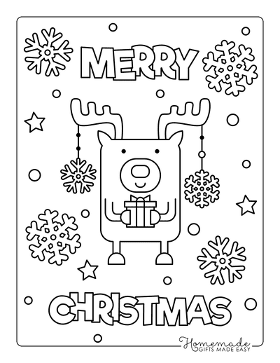 650+ Free Christmas Coloring Pages for Kids & Adults
