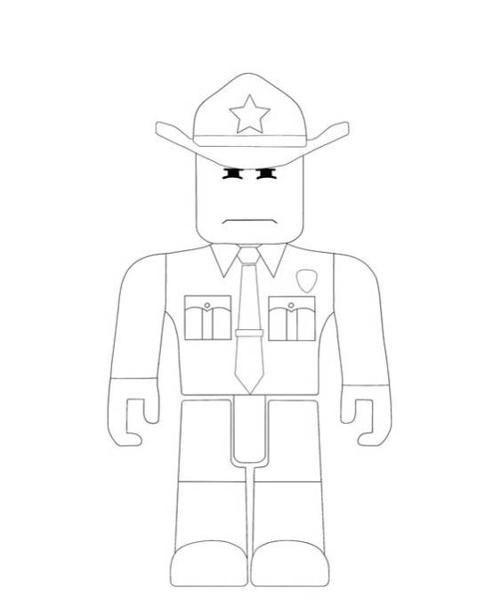 Free & Easy To Print Roblox Coloring Pages - Tulamama