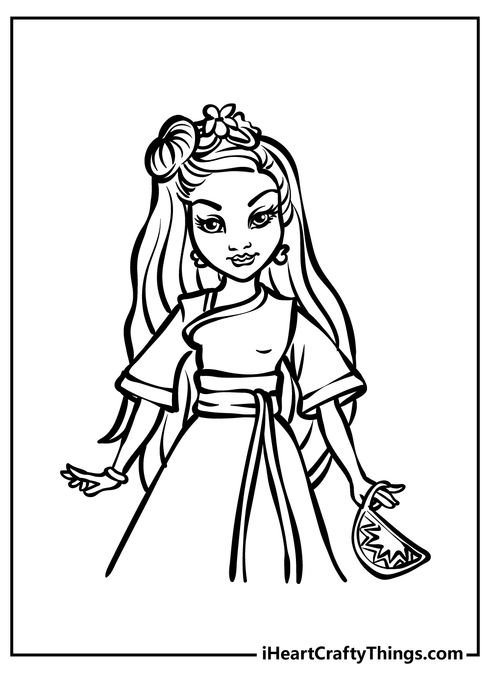 30 Descendants Coloring Pages (100 ...