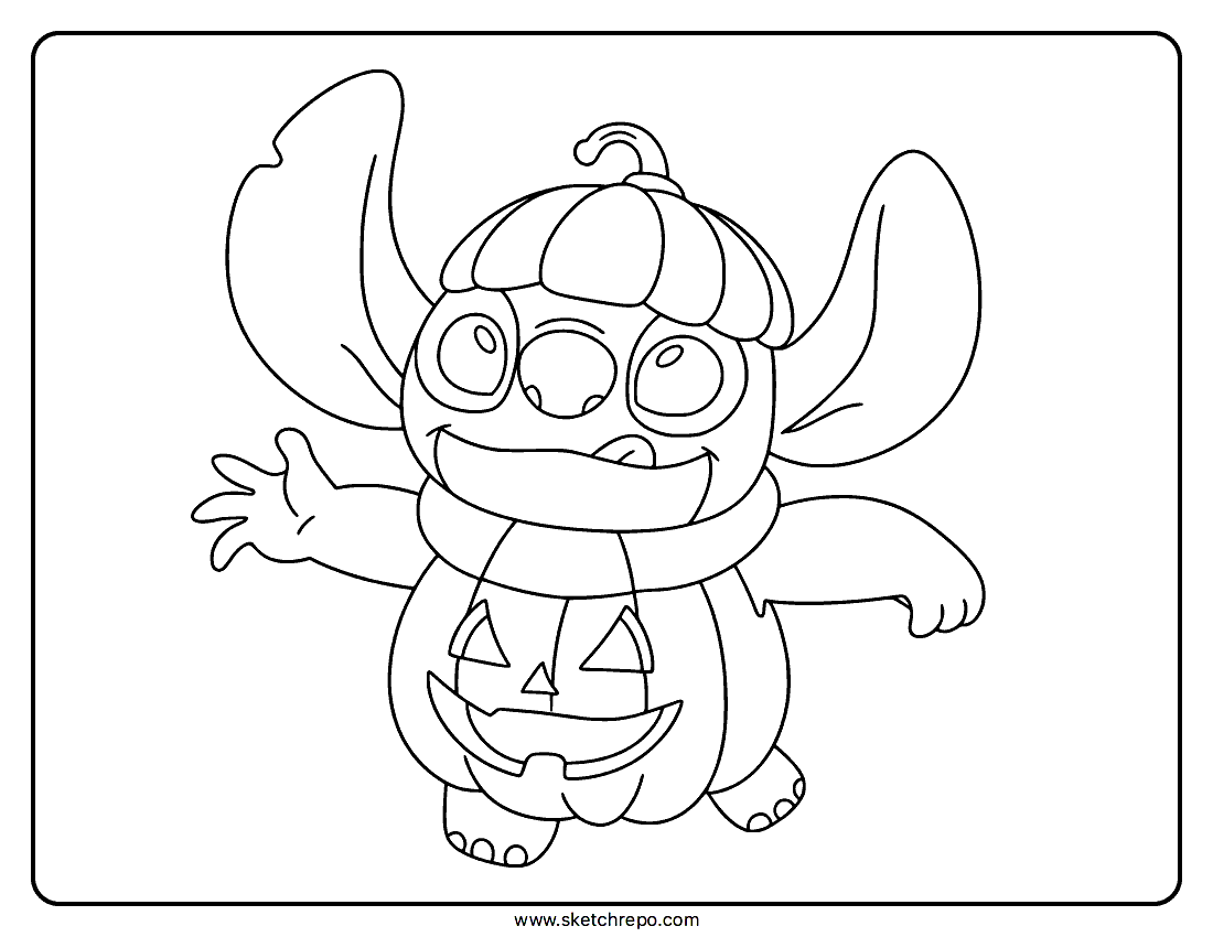 Halloween Coloring Pages – Sketch Repo