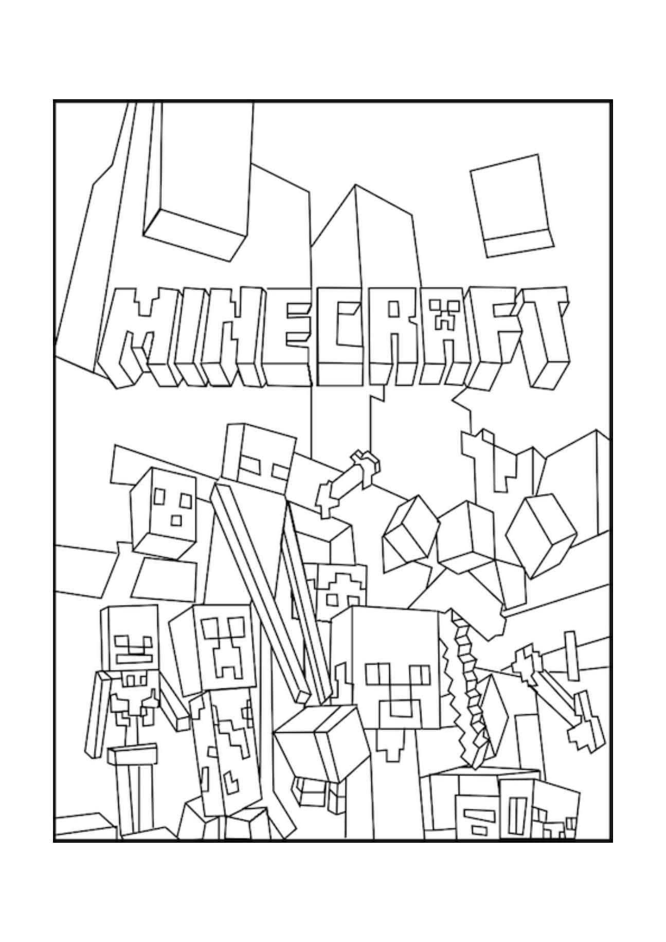 Minecraft Coloring Pages. Print Them ...