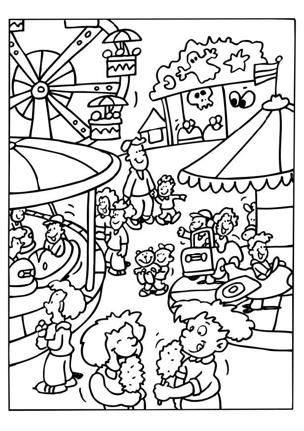Coloring Page Carnival - Fun and ...