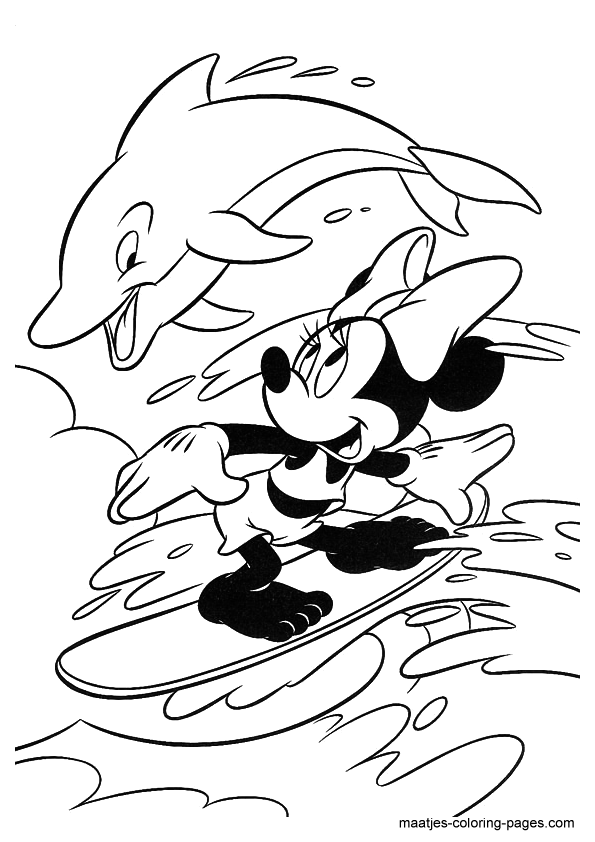 Disney Stationary Coloring Book Mickey Minnie Mouse 2 | Kids ...