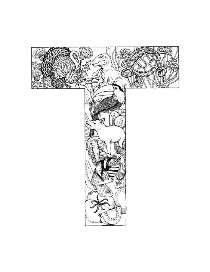 6 Pics of Alphabet Coloring Pages T - Letter T Coloring Pages ...