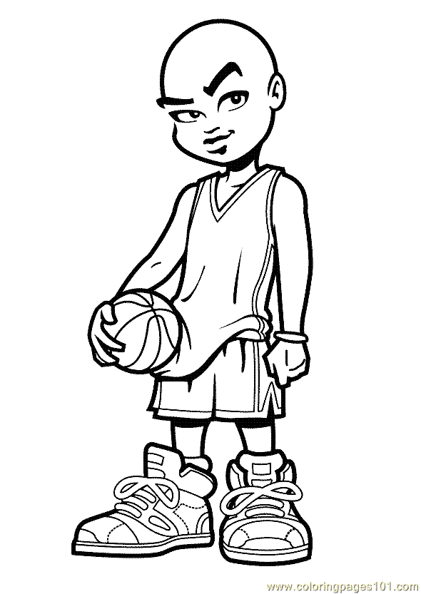 Basketball Coloring Pages All - Coloring Pages For All Ages
