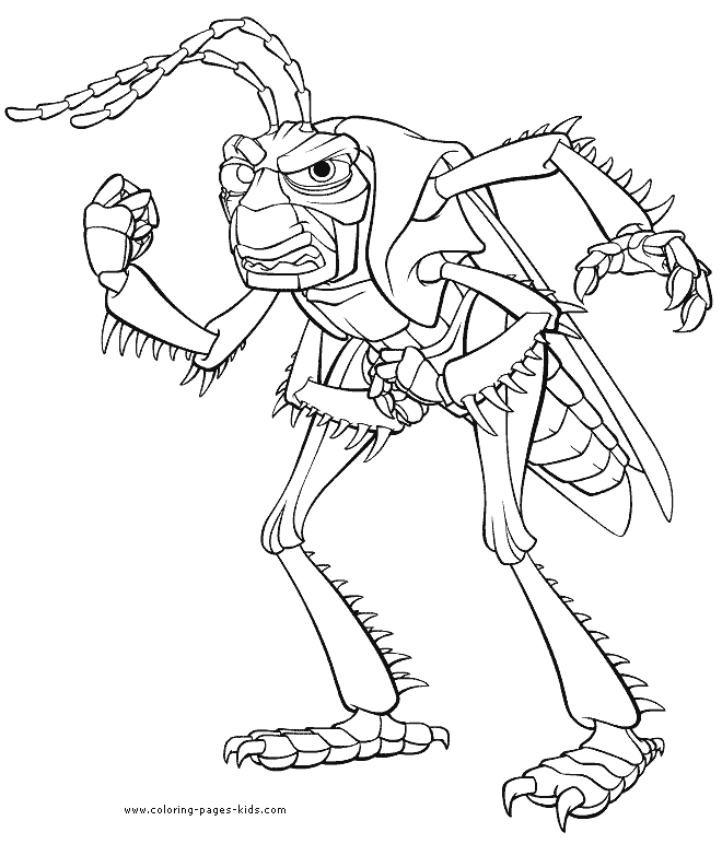 A Bug's Life coloring pages - Coloring pages for kids - disney 