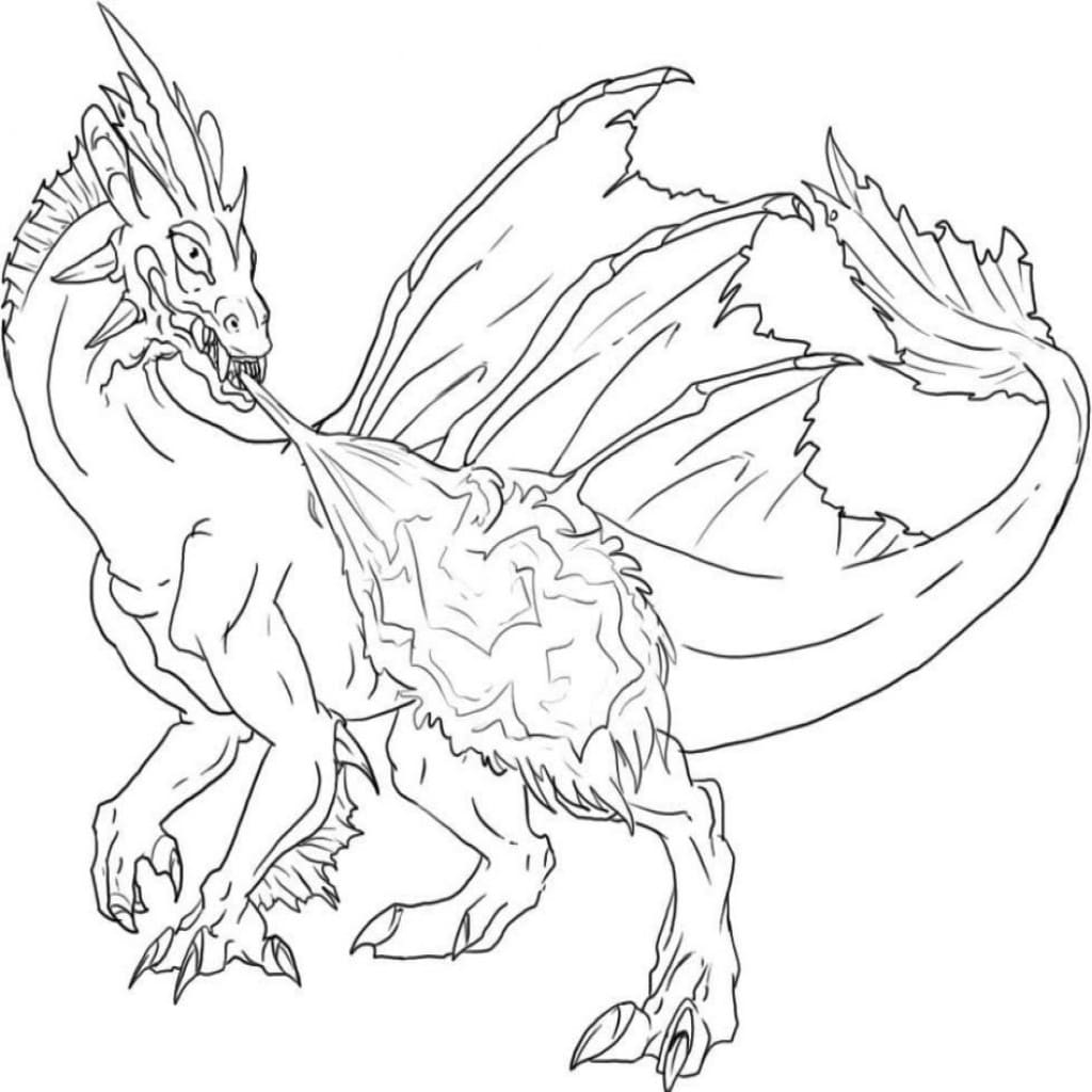 Dragon Coloring Pages