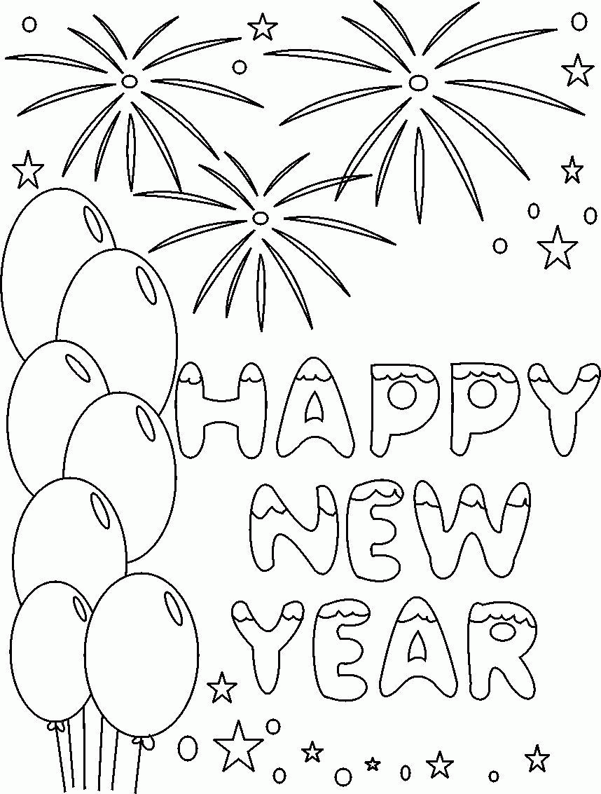 Printable Fireworks Coloring Pages | Coloring Me