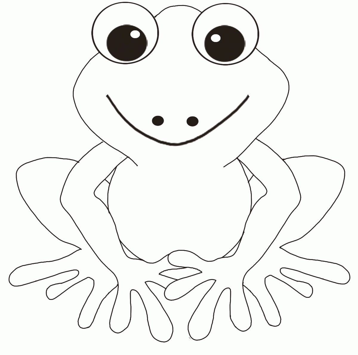 Frog Coloring Pages | eretdvrlistscom