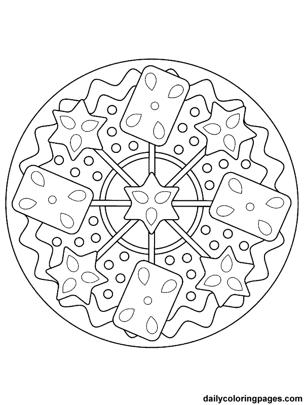 Christmas Decoration Coloring Pages For Adults - Coloring Pages ...