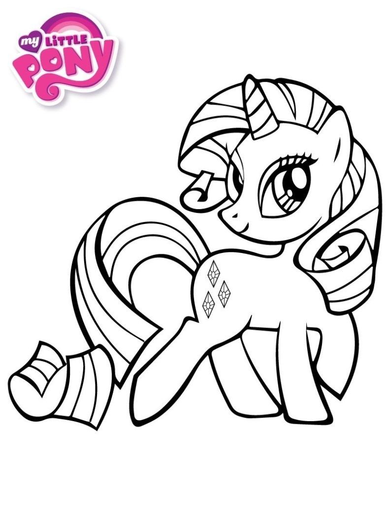 13 Most Fabulous Little Pony Coloring Pages Nightmare Rarity Moon ...