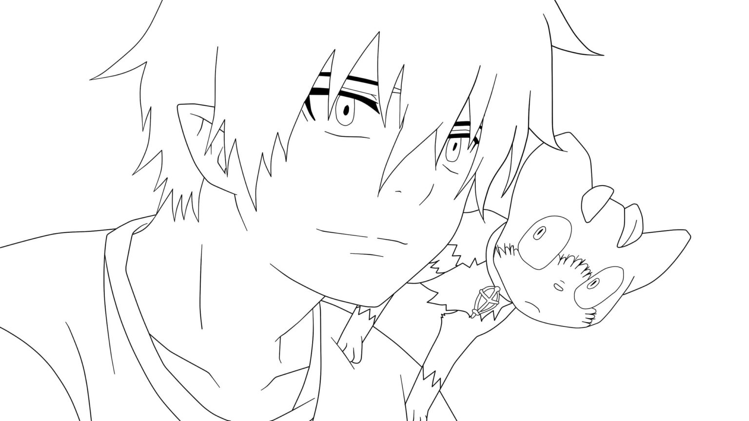 Anime Boys Coloring Pages - 90 Best Coloring Pages