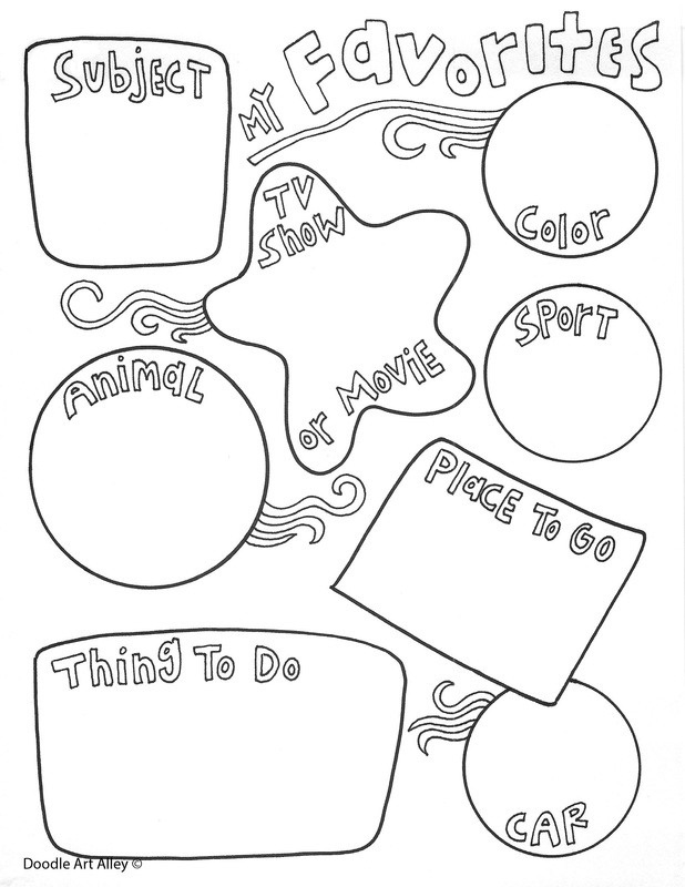 End of the Year Coloring Pages & Printables - Classroom Doodles