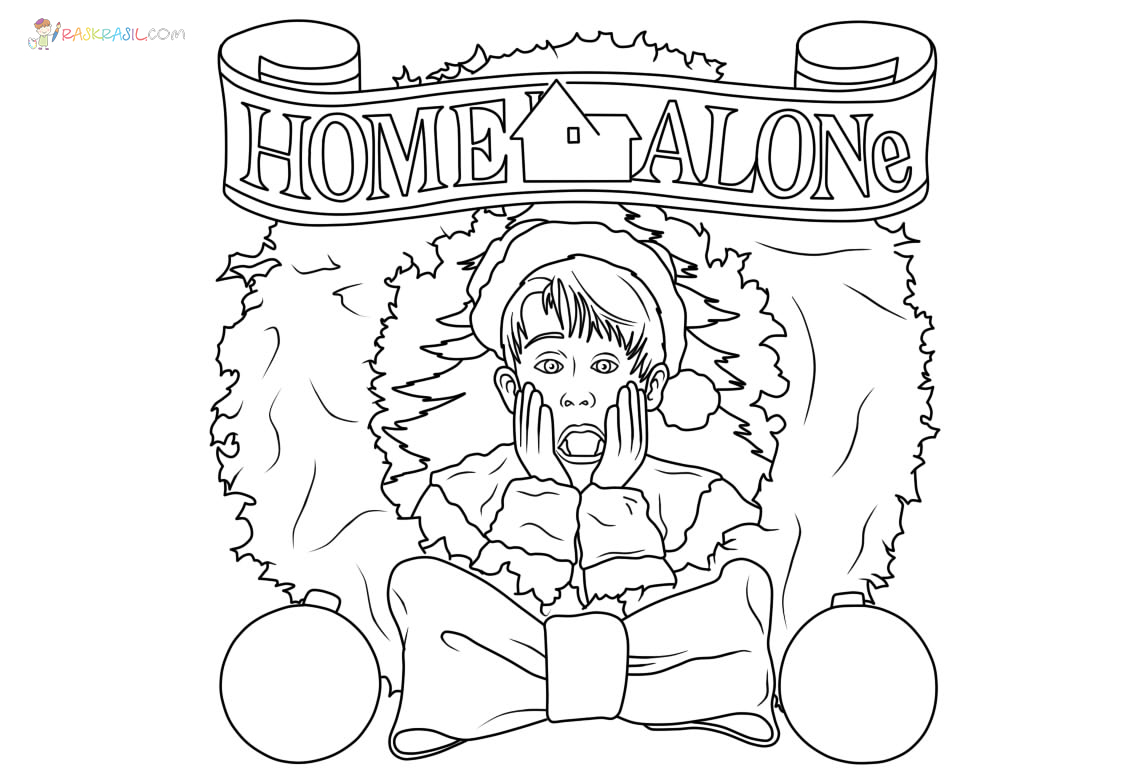 Home Alone Coloring Pages | New Pictures Free Printable