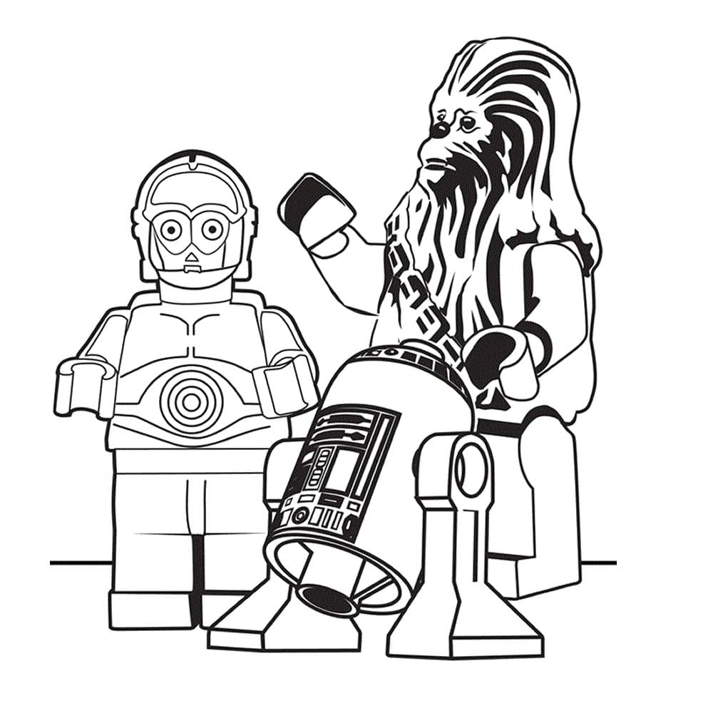 Lego Star Wars coloring pages - Download and print