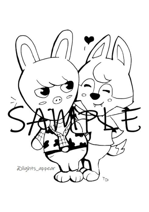 SKZOO K-pop Printable Coloring Page ...