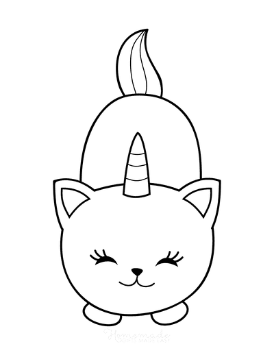 Free Cat Coloring Pages for Kids & Adults
