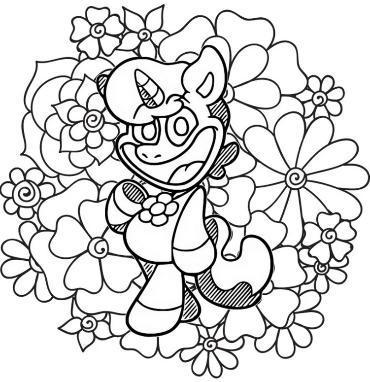 Coloring page Smiling Critters Mandalas ...