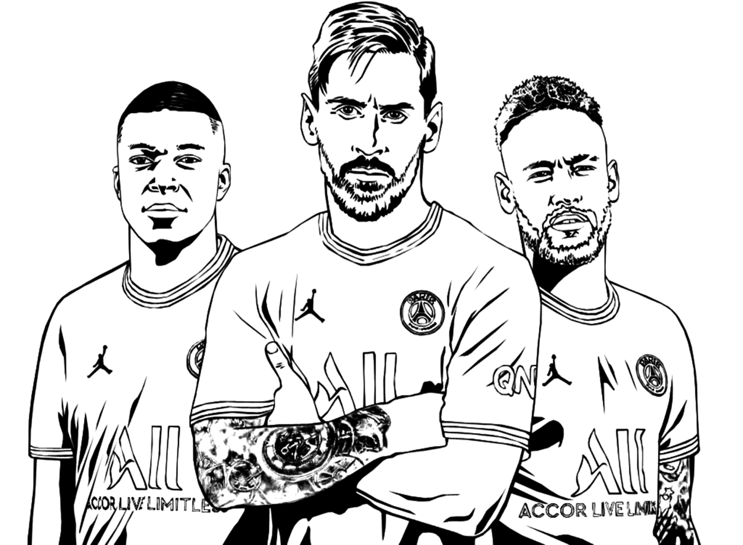 42 Neymar Coloring Pages ...