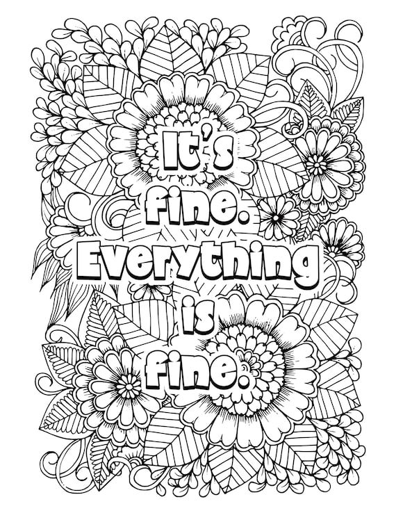 20 Funny Adult Coloring Book Printable ...