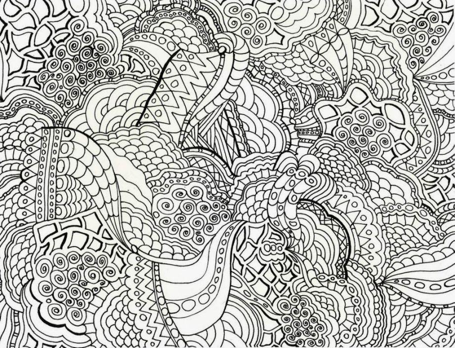 Complicated Coloring Pages: Hard to Color! - VoteForVerde.com