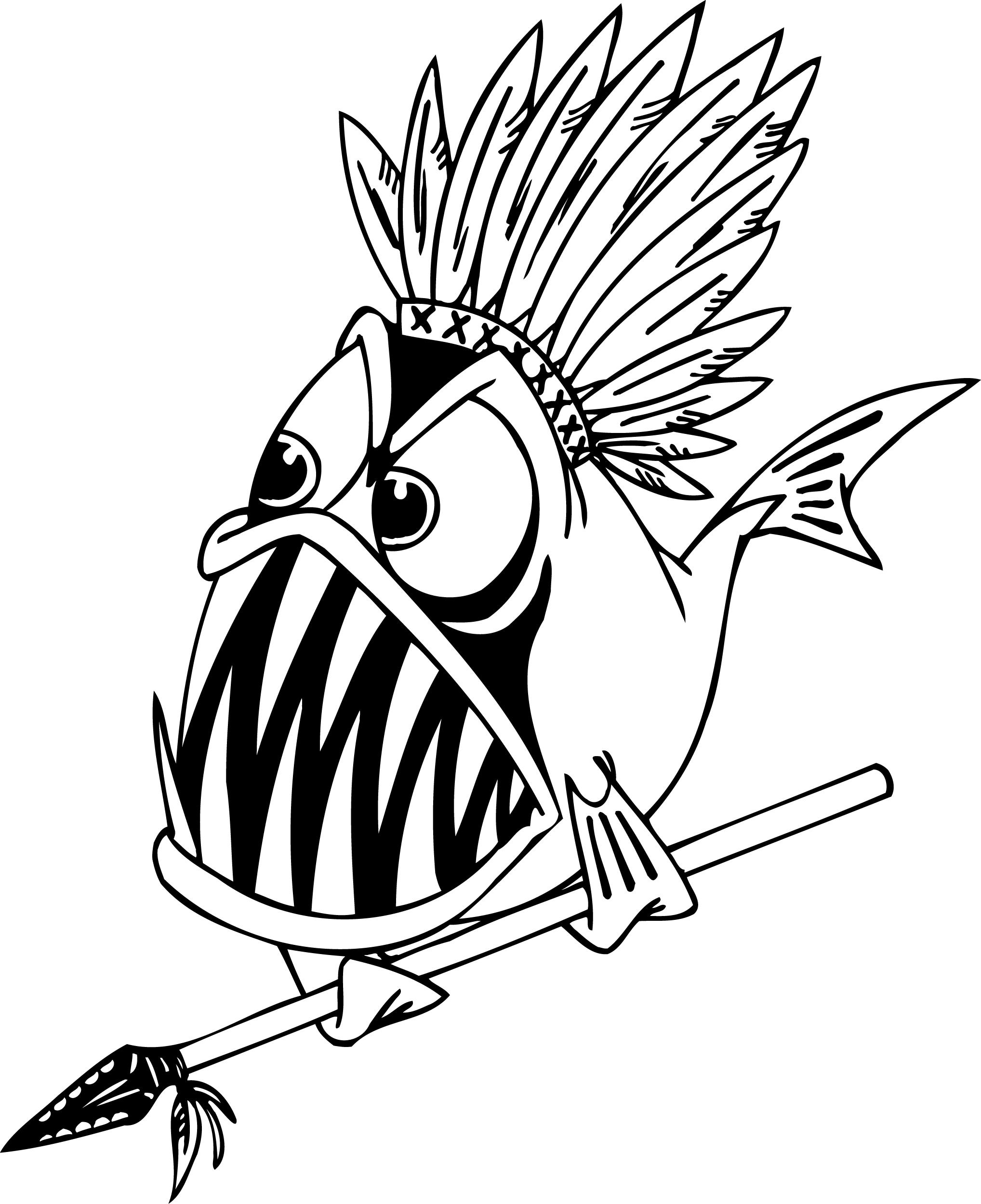 10 Pics of Detailed Coloring Pages Fish - Piranha Fish Coloring ...