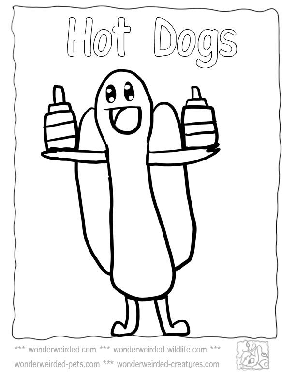 Cute Coloring Pages Of Food - Coloring
